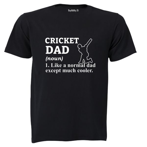 Cricket Dad - Adults - T-Shirt
