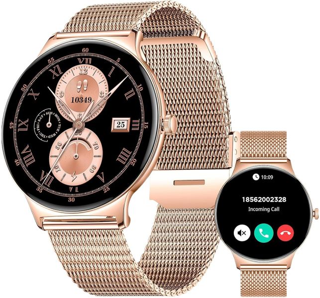 7.9MM Ultra-Thin Smart Watches Women, 1.43" AMOLED Display Fitness Tracker