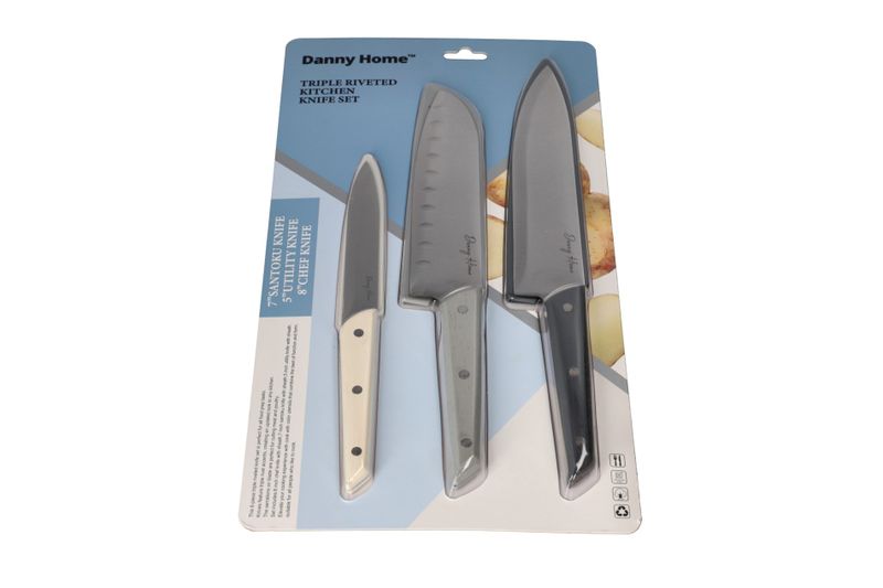 Danny Home 3 Piece Kitchen Knife Set