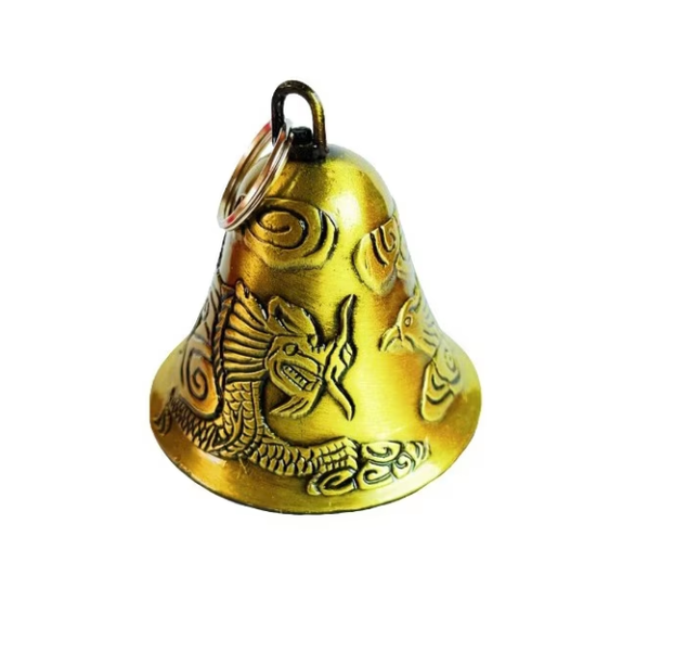 Feng Shui Chime - Phoenix And Dragon Design - Love And Protection, 6cm