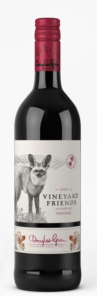 Vineyard Friends Bat-Eared Fox Pinotage - 6 x 750ml