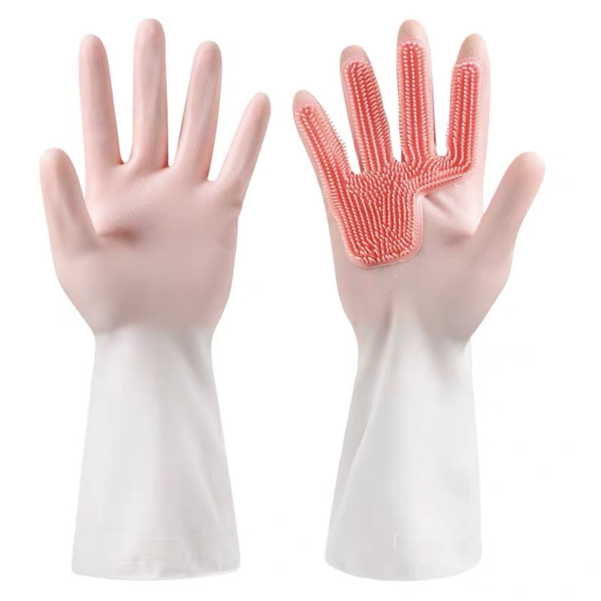Household Scrubbing Gloves Silicone Cleaning Kitchen Gloves Shop