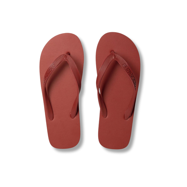 Jack &amp; Jones Men Dark Burgundy Flip - Flop - size EU42/43 - US9/10