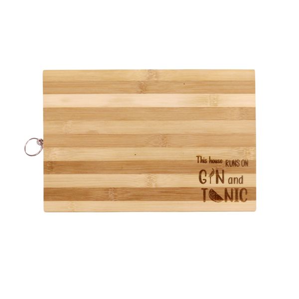 Launch Republic Cutting Board For Fruit Engraved This House Runs On