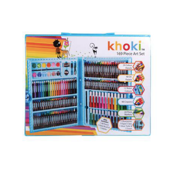 Khoki Stationary- 169 Piece Art Set