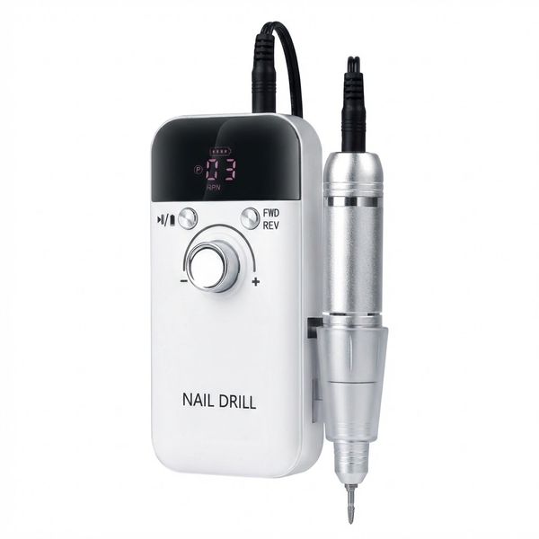 Rechargeable Professional Portable Electric Nail Drill Machine 45000RPM