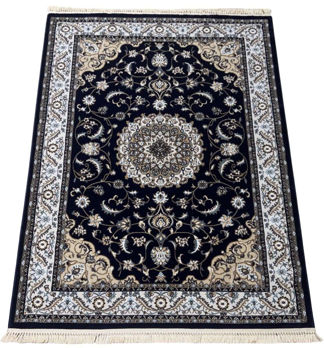 RUGS OF PERSIA Turkish Machine Made Navy Persian Design Rug 230 x