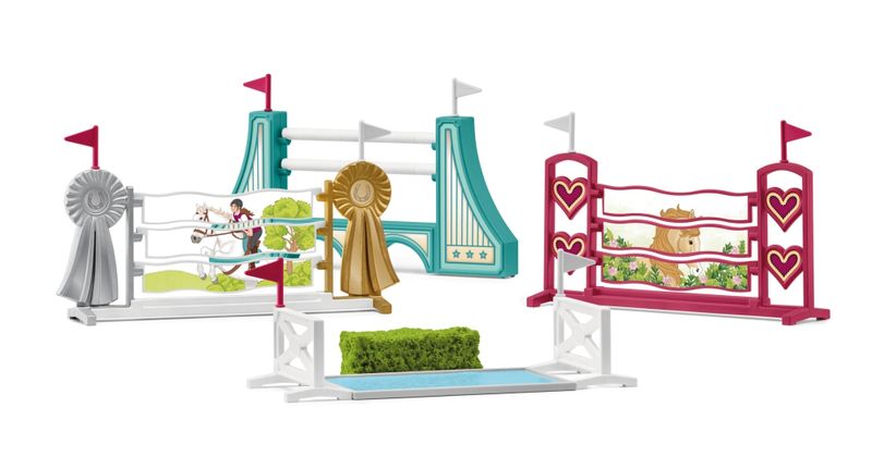 Schleich Horse Club - Obstacle Accessories