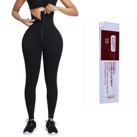 ZIPPER&Hooks Tummy Snatch High Waist Leggings with a ZIPPER