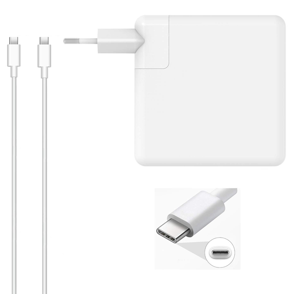 Grade A Generic Charger Compatible with Apple Macbook 20.3V 3A 61W USB-C