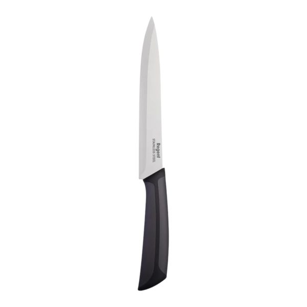 Carving Knife - Black and Grey Handle Kitchen Premium - (320x30mm)
