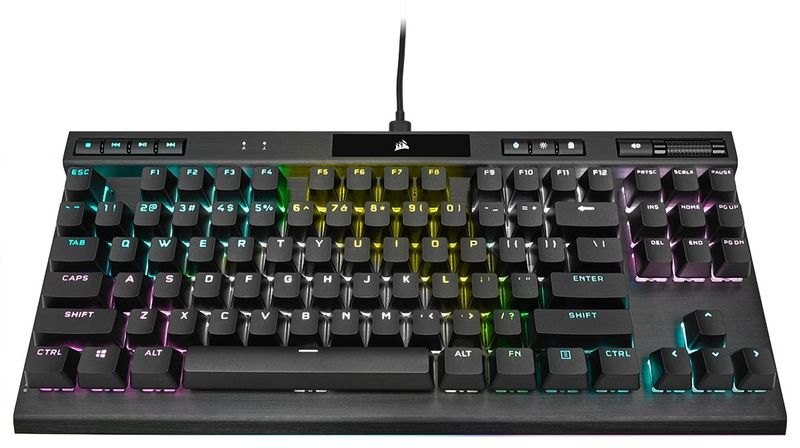 Corsair K70 RGB TKL Optical-Mechanical Gaming Keyboard - Backlit RGB LED