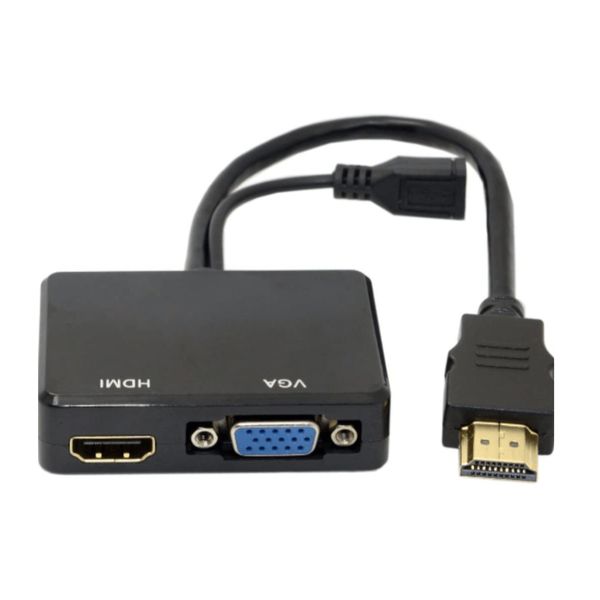 HDMI to VGA and HDMI Splitter