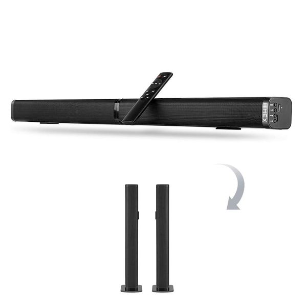 HiMex 2.0CH 40W Detachable Bluetooth Soundbar/Speaker-Split or Combine Easy