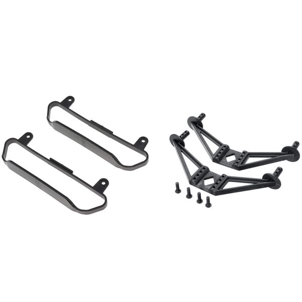 2Pcs 1/10 Rc Car Chassis Side Bar For Traxxas Slash 4X4 Hq727