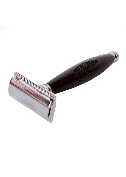 Beard Boys Double Edge Safety Razor – Wenge Wood image