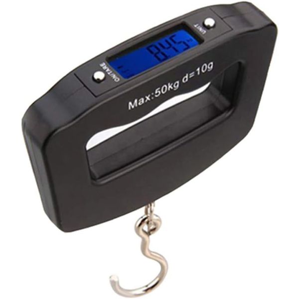 Digital Luggage Scale Portable Mini Electronic Scale with Fishing Hook Tare