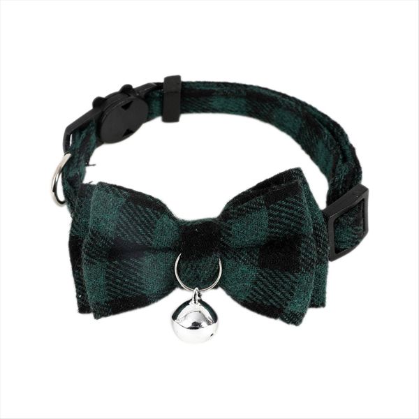 D-Cute Cat Collar Small Puppy Cat Dog Collars with Bell for Dog Cat