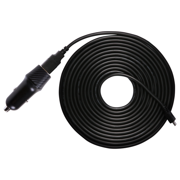 Transcend Dual USB Car Lighter Adaptor &amp; Cable Kit for Transcend Dash Cams