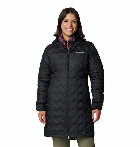 Columbia Women's Delta Ridge II Long Down Jacket Black
