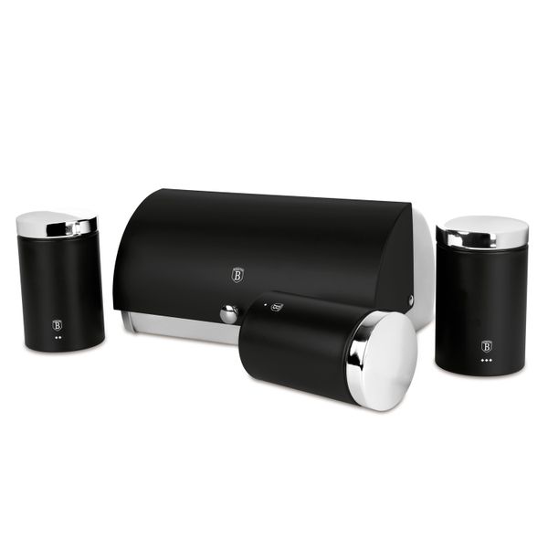 Berlinger Haus Bread Box with Canister Set