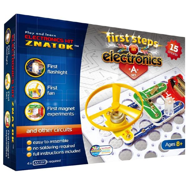 Znatok Snap Circuit Electronic Kit - 15A - 15 Circuits