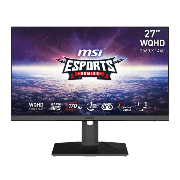 MSI G272QPF 27 Gaming Monitor 2560 x 1440 (QHD) Rapid IPS 1ms 170Hz