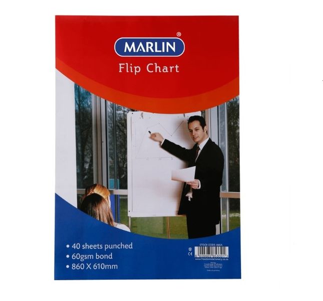 Marlin - Bond Paper Flip Chart x2
