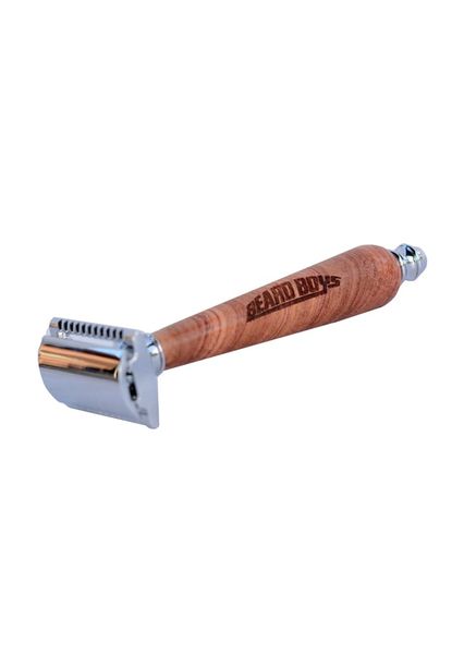 Beard Boys Double Edge Safety Razor – Kiaat Wood image