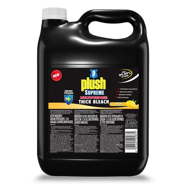 Plush Thick Bleach Lemon 5lt