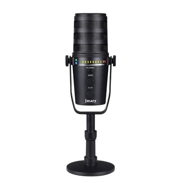 JMARY MC-PW12 360 Rotating USB Desktop Microphone - Cardioid, Plug &amp; Play