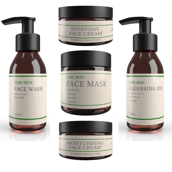 Cure - CBD Skincare Set - 5 Products