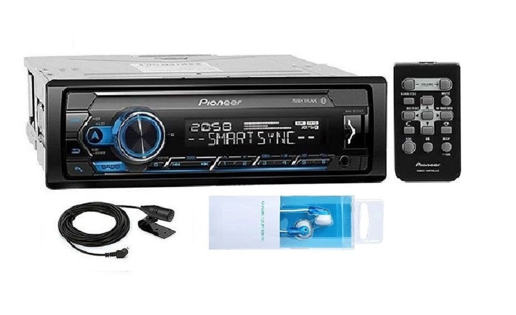 Pioneer MVH-S325BT Bluetooth Media Reciever with Mic and Headphone