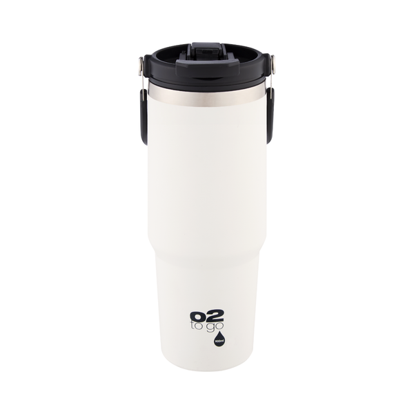 O2 Stainless Steel Double Walled Dual Mug 900ml