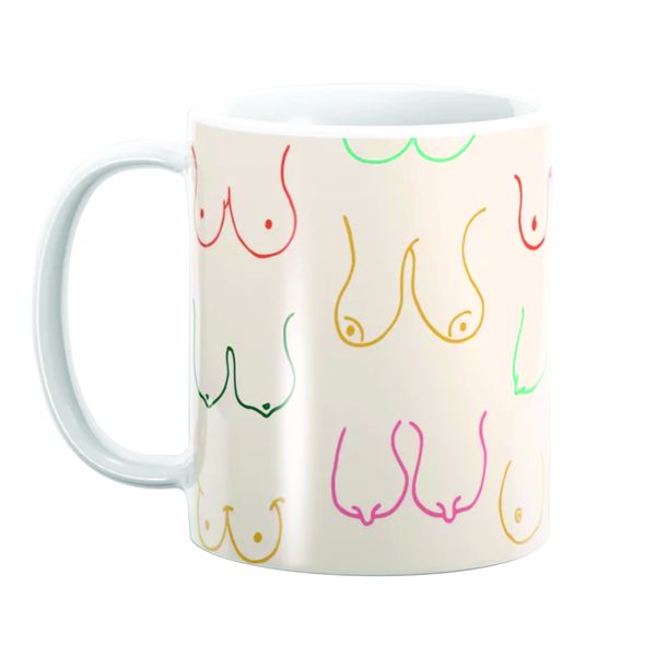 PepperSt mug - Pastel Boobs Drawing