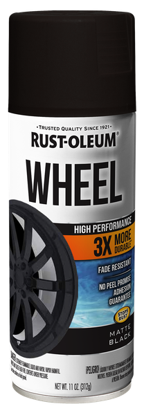 Spray RO Auto H/P Wheel Flat Black 312g