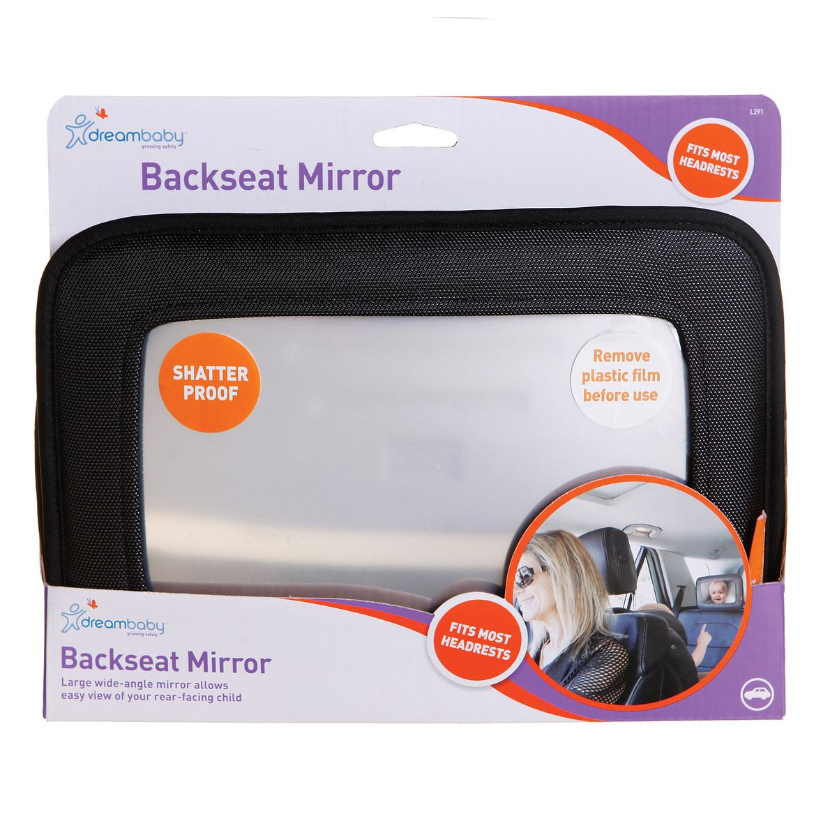Dreambaby - Adjustable Backseat Mirror