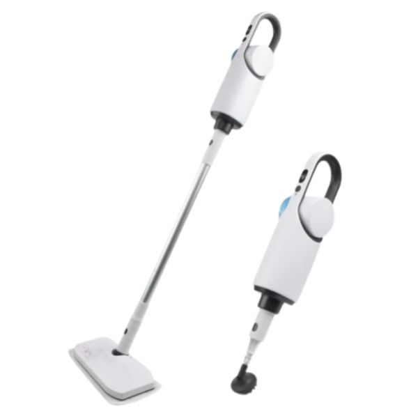 1500W High Temperature Steam Mop with 380ml Tank - White