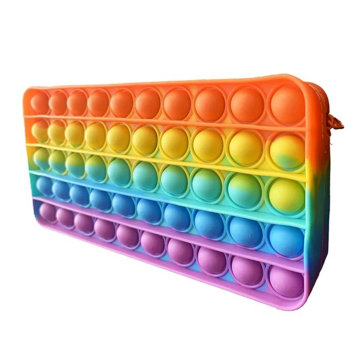 Multi-coloured Fidget Pop-It Pencil Case | Shop Today. Get it Tomorrow ...