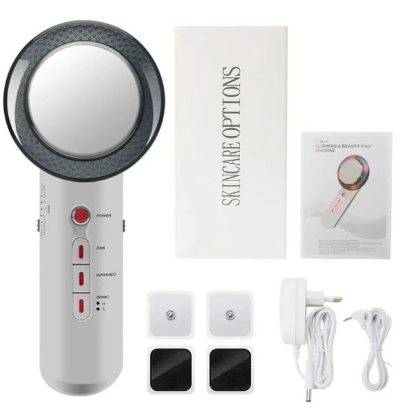 3-in-1 Ultrasonic Cavitation EMS Slimming Machine Fat Burning