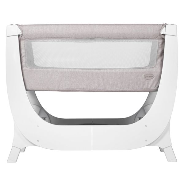 Shnuggle - Air Bedside and Freestanding Crib - Stone Grey