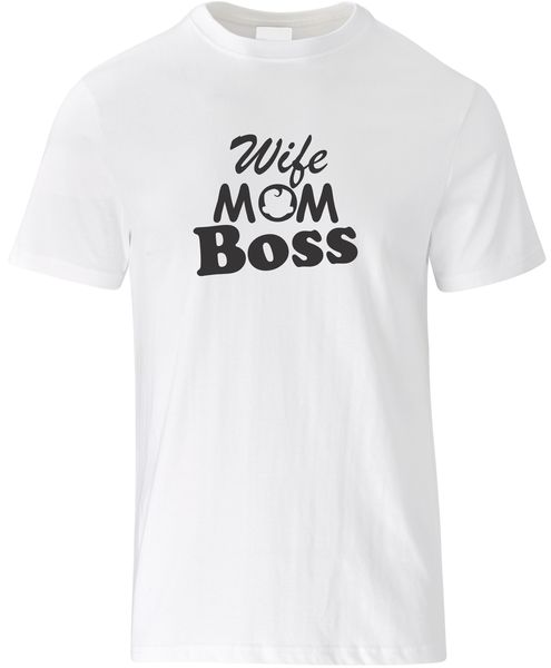 Limitless Prints - Wife Mom Boss T-shirt