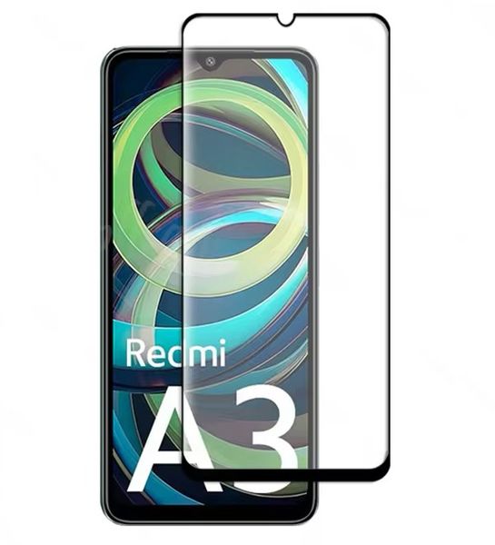 TEKRON Full Coverage Screen Protector Designed for Xiaomi Redmi A3 / 10C