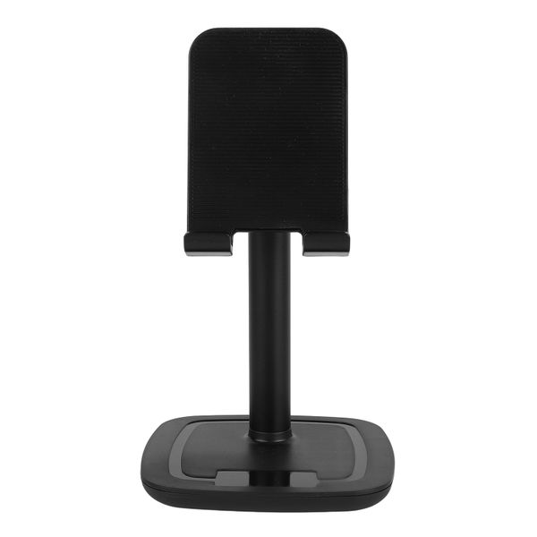 Foldable Telescopic Black Aluminium Alloy Desktop Cell Phone Stand