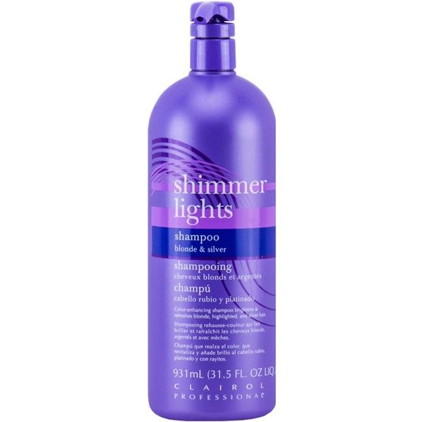 Clairol Shimmer Lights Shampoo Blonde &amp; Silver - 931ml