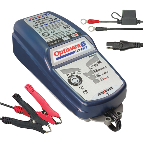 OptiMate 6 12V/24V Intelligent Battery Charger | Shop Today. Get it  Tomorrow! | takealot.com