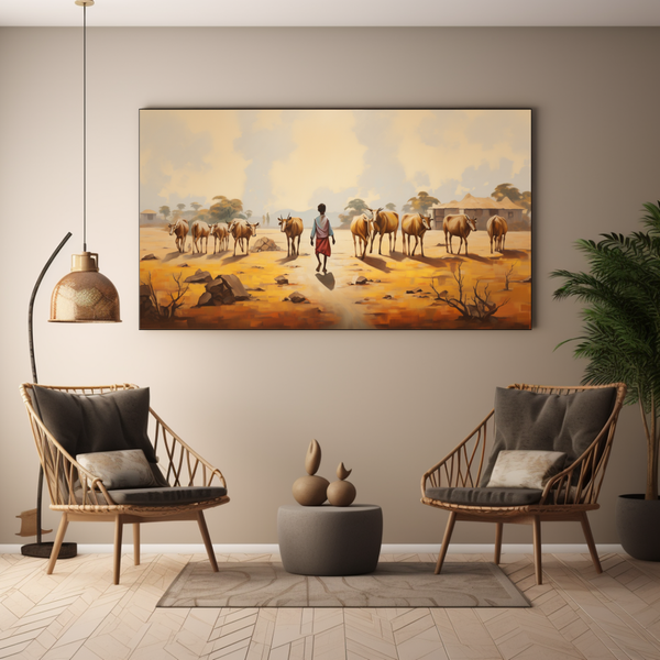 Canvas Wall Art - Village Vanguards - BK0235