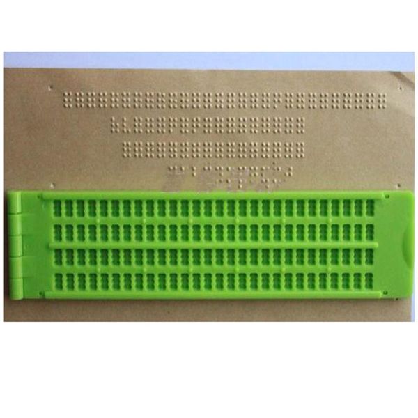 Braille Writing Board with Portable Practice for Blind Learning Supplies