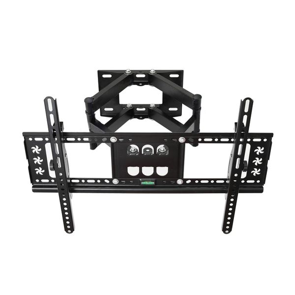 6-Arm 42-70 Inch Full Motion TV Wall Bracket W/ Spirit Level