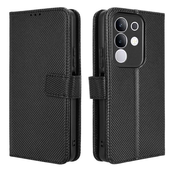 Flip Cases compatible for Vivo Y29 4G Magnetic Buckle Leather Cover